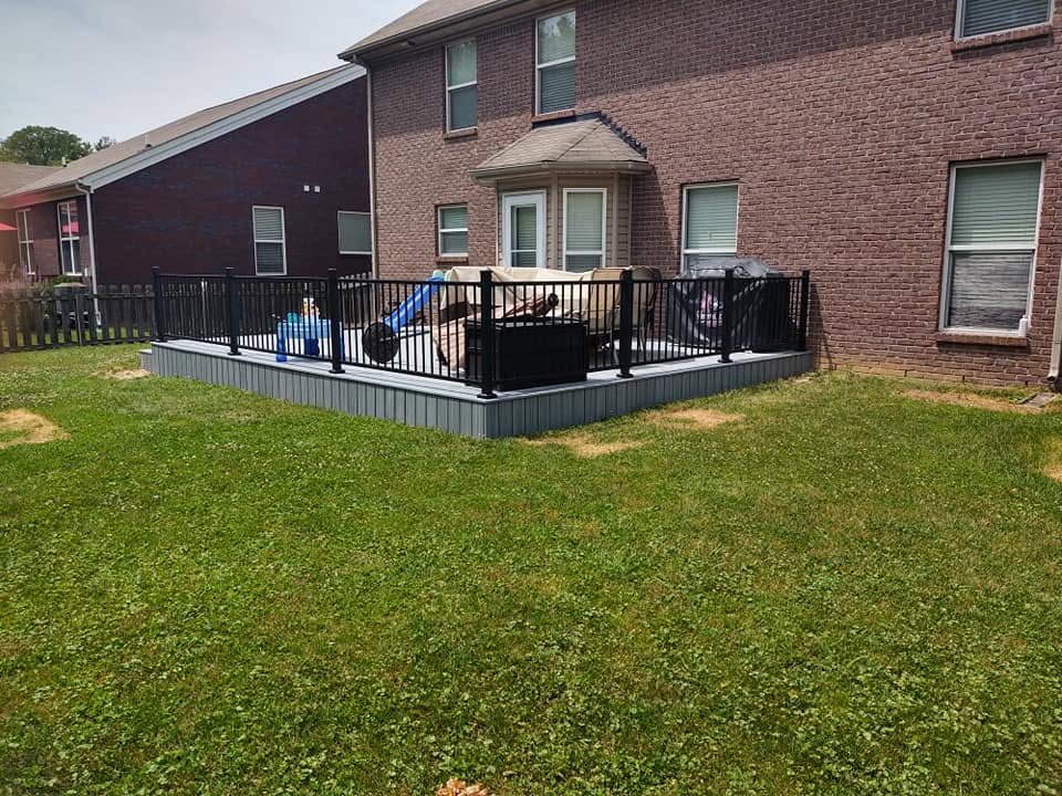 Finished deck build in LaGrange, KY
